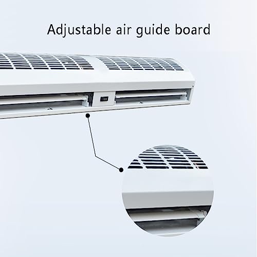 "0.9m Low Noise Air Curtain with Remote, 2 Wind Speeds & High Volume" - Image 4
