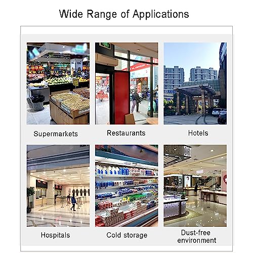 "0.9m Low Noise Air Curtain with Remote, 2 Wind Speeds & High Volume" - Image 6