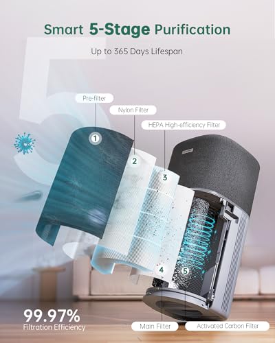 Air Purifier for Home: Bundle for Large Rooms & Pets - Image 4