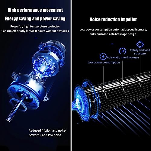 "Serchou 59.1" Air Curtain - 2 Speed, Energy Efficient Remote Control" - Image 3