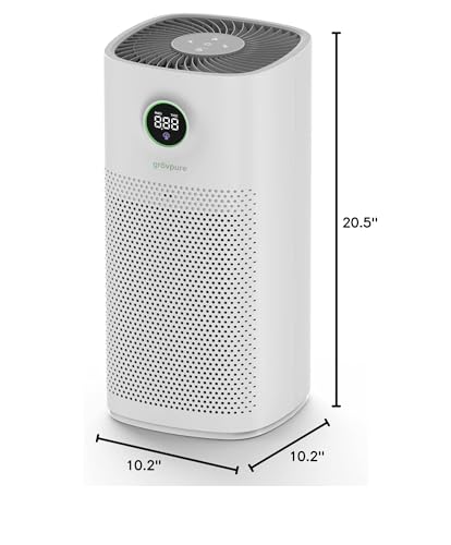 Air Purifier for Smoke: Grovpure Aspen H13 HEPA, UVC Light - Image 4