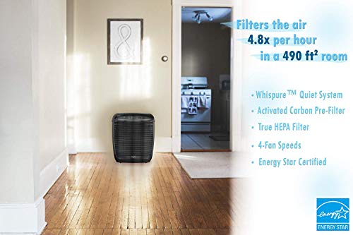 Whirlpool WP500B Air Purifier for Allergies - HEPA Filtration - Image 3