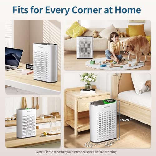 Best Air Purifier for Home: ECOSELF for Large Rooms & Pets - Image 4