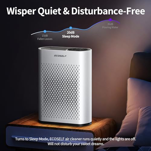 Best Air Purifier for Home: ECOSELF for Large Rooms & Pets - Image 6