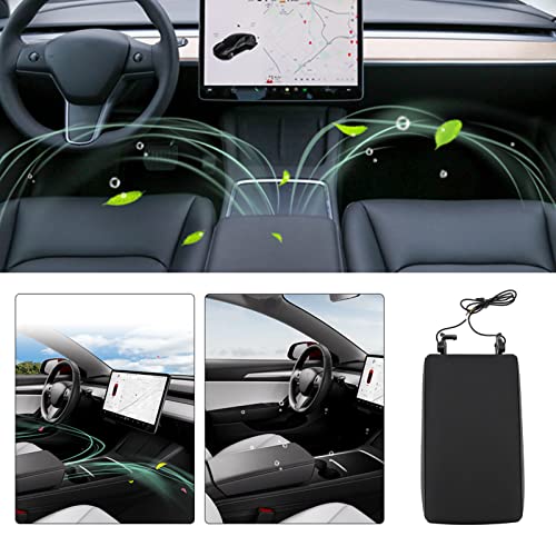 "Advanced Car Air Freshener & Ionizer - Leather Material" - Image 2