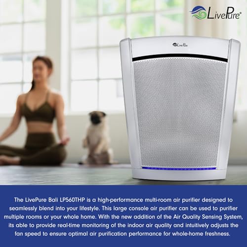 "LivePure Bali HEPA Air Purifier: 2,640 sq. ft. Allergen Defense" - Image 3