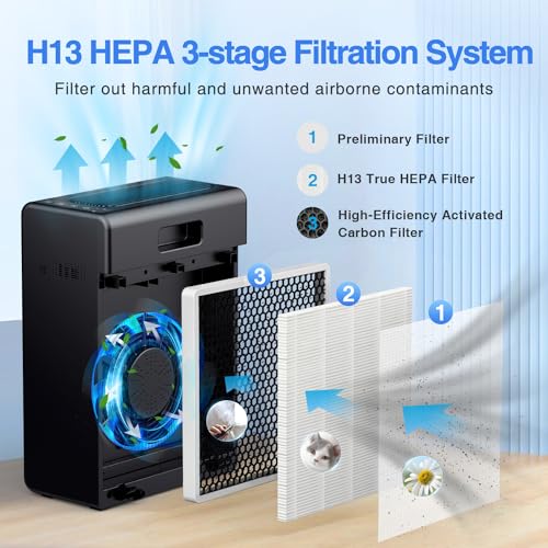 Air Purifier for Hayfever: H13 HEPA for Large Rooms - Image 2
