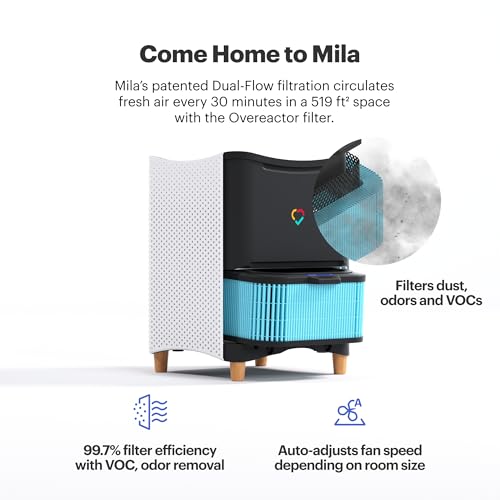 Best Air Purifier for Pets: Mila Air Mini with H14 HEPA Filter - Image 3