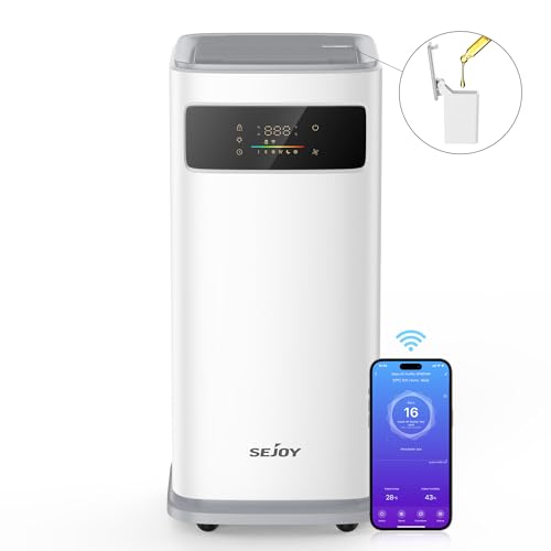 "Sejoy Large HEPA Air Purifier with Smart Control for Home" - Image 8
