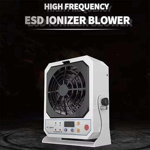 "PODEC Anti-Static Ionizer Fan: Auto-Clean, 5.1m³/min" - Image 9