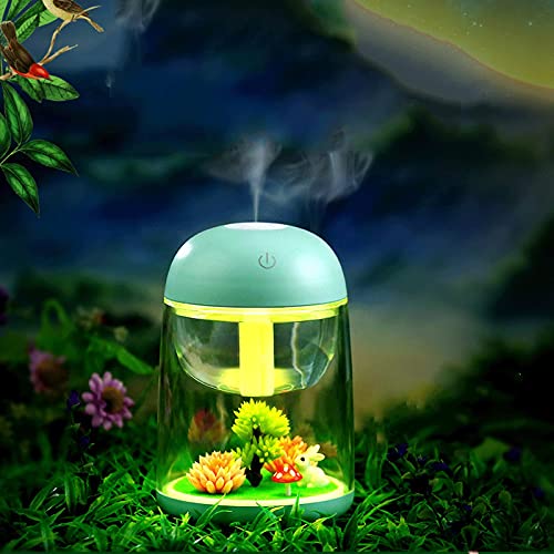 "Portable Mini Mist Humidifier with Colorful Night Light" - Image 4