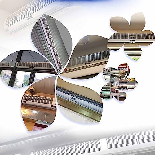 "ZFG 150cm Mute Air Curtain Machine - 11M/s Wind, 45dB Noise" - Image 3