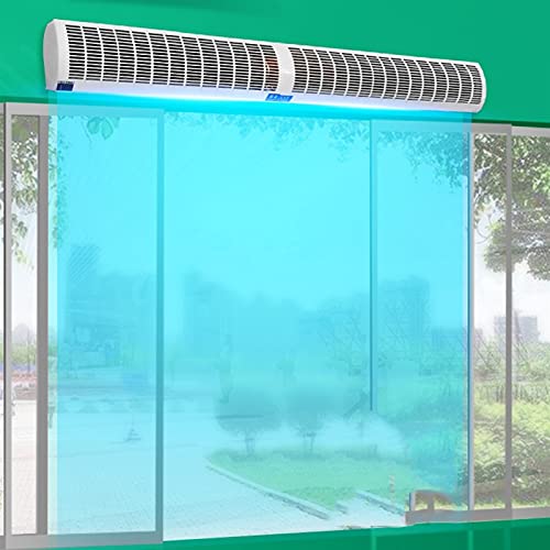"Quiet 120cm Air Curtain with Remote & 2-Speed Control" - Image 2