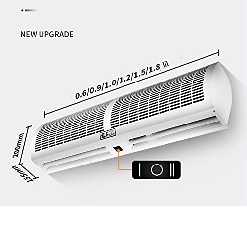 "Quiet 120cm Air Curtain with Remote & 2-Speed Control" - Image 3