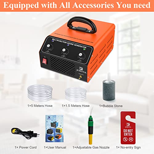 "JOBYNA Ozone Machine: 40,000mg/h Air & 500mg/h Water Purifier" - Image 5