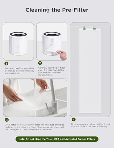 GoveeLife Air Purifier for Large Room - H7128 & H7123 Bundle - Image 8