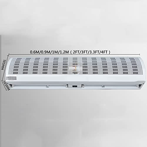 "Quiet 36" Wall Mounted Air Curtain - 2 Speeds, Slim Design" - Image 4
