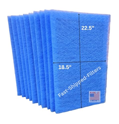 "24 Pack 16x25 Blue Replacement Filters for Dynamic Air Cleaners"