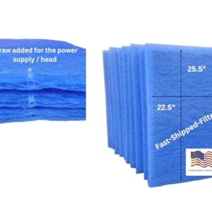 24×28 Replacement Filter Pads for Garrison Air Cleaner – 10 Pack