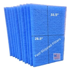 “30×36 Polarized Filter Pads for Dynamic Air Cleaners – 10 Pack”