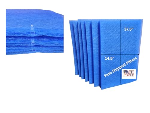 "7 Pack 16x40 Replacement Filter Pads for PremierOne Air Cleaners"