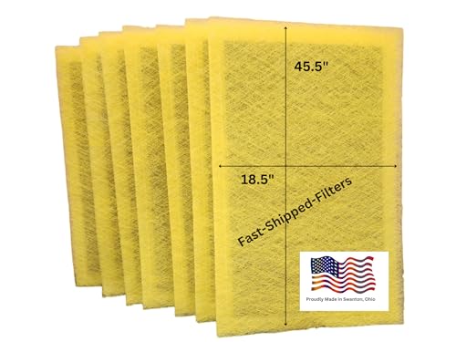 "7-Pack 20x48 Replacement Filter Pads for MicroPower Guard"