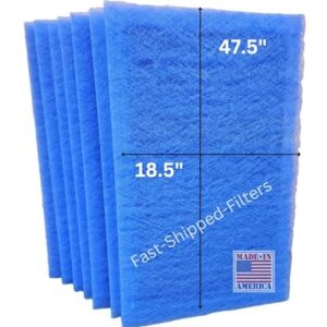 “7 Pack 20×50 Replacement Filter Pads for Dynamic Air Cleaners”