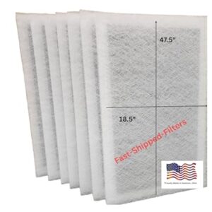 “7-Pack 20×50 Replacement Filter Pads for MicroPower Guard”