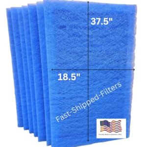 “7-Pack Blue Replacement Filter Pads for MicroPower Guard”