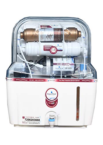 "AQUA DEAL 15L Copper Mineral RO Water Purifier - Fresh & Pure"