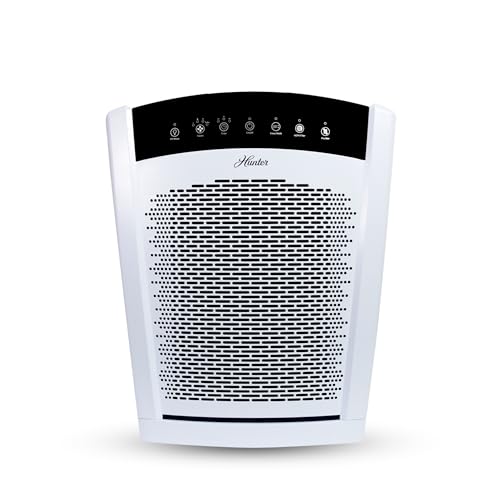 Air Purifier for Allergies - Hunter HP850, HEPA, UV Mode