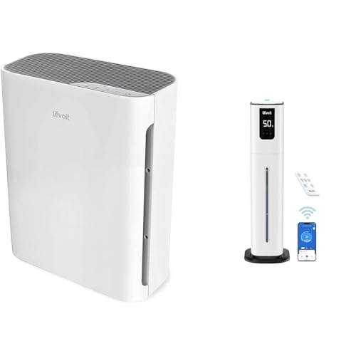 Air Purifier for Bedroom: Levoit HEPA & OasisMist Humidifier