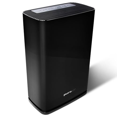 Air Purifier for Bedroom - PuroAir 400 HEPA, Covers 2000 Sq Ft