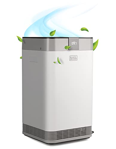 Air Purifier for Cat Allergies: BLACK+DECKER 4-Stage HEPA