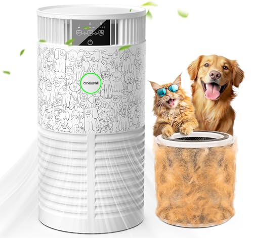 Air Purifier for Hayfever: Oneisall Pet Cleaner Up to 1200 Ft²