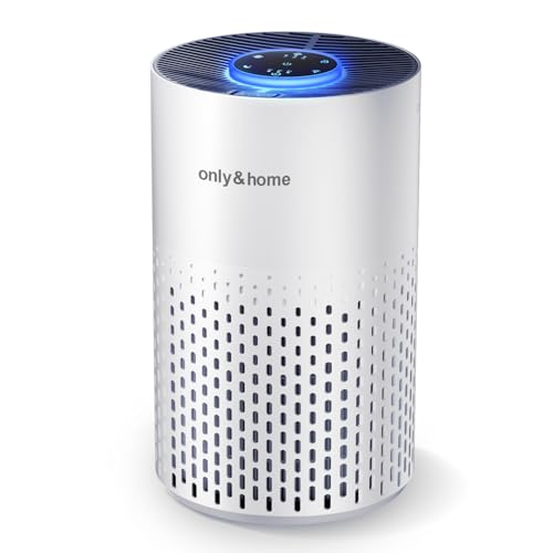 Air Purifier for Home: H14 HEPA Cleaner for Bedrooms & Offices