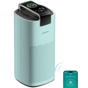 Air Purifier for Large Room – MORENTO Smart WiFi HEPA Filter Air Purifier for Large Room – MORENTO Smart WiFi HEPA Filter