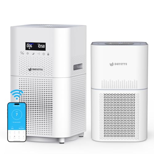 Air Purifier for Mold: Dayette Smart HEPA Purifier for Large Rooms