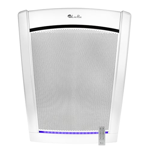 Air Purifier for Mold: LivePure Bali HEPA Cleans 2,640 sq. ft.