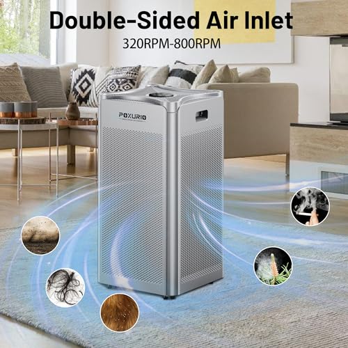 Air Purifier for Smoke: Dkenicor HEPA Home Cleaner 1500 sq ft - Image 2