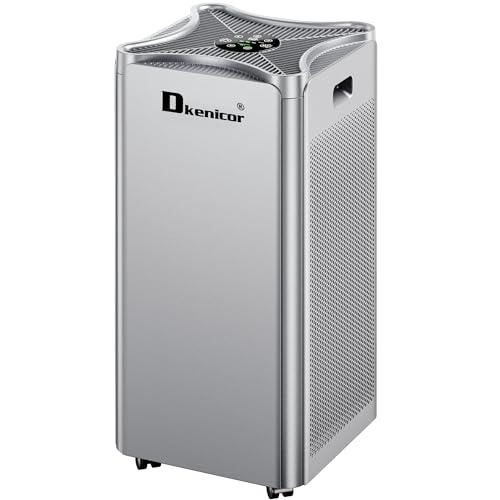 Air Purifier for Smoke: Dkenicor HEPA Home Cleaner 1500 sq ft