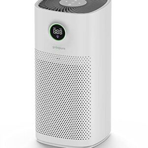 Air Purifier for Smoke: Grovpure Aspen H13 HEPA, UVC Light Air Purifier for Smoke: Grovpure Aspen H13 HEPA, UVC Light