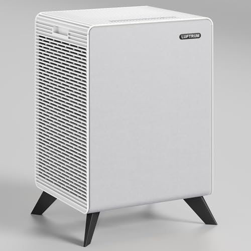 Air Purifier for Smoke: LUFTRUM for Large Rooms Up to 2250 ft²