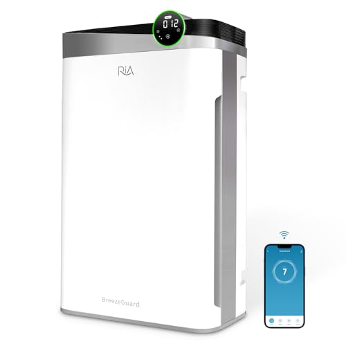 Air Purifier for Smoke: RIA BreezeGuard 2-in-1 Humidifier