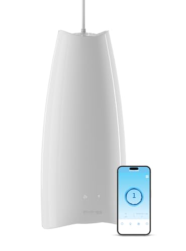 "Airfree Silent Filterless Lamp Air Purifier - Dimmable, Smart Control"