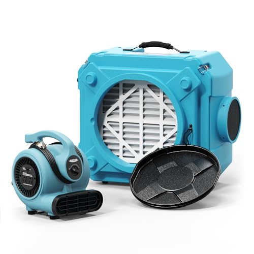 "Alorair 2024 Air Mover & HEPA Scrubber Bundle for Restoration"