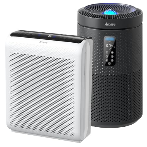Best Air Purifier for Pets: AROEVE MK07 & MK09 with Star Projector