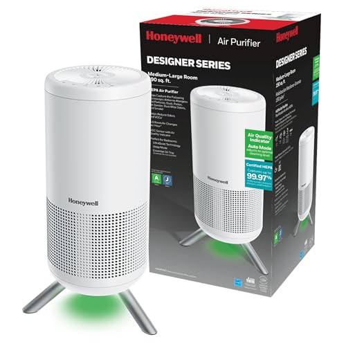 Best Air Purifier for Pets: Honeywell HEPA 900Ft² Design