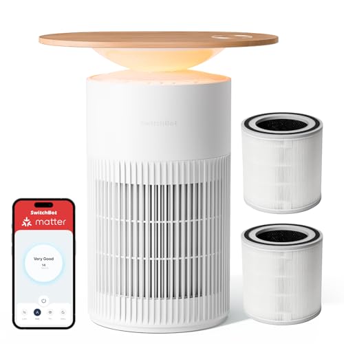 Best Air Purifier for Pets: SwitchBot Table & 2-Pack Filter