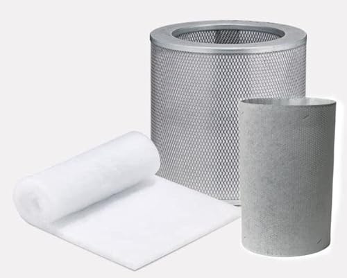 "C600 Filter Bundle: Prefilter, 26lbs Carbon & HEPA Cloth Frame"